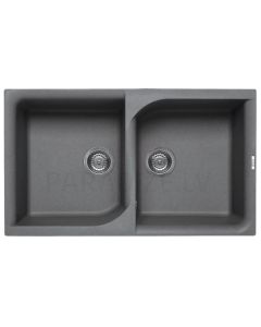 ELLECI akmens masas virtuves izlietne EGO 450 Titanium 86x50 cm