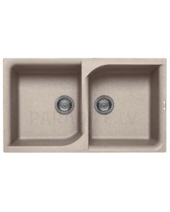 ELLECI akmens masas virtuves izlietne EGO 450 Avena 86x50 cm