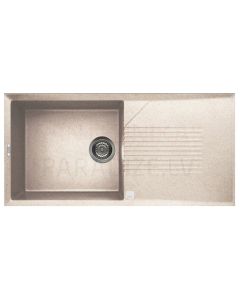 ELLECI akmens masas virtuves izlietne TEKNO 480 Avena 100x50 cm
