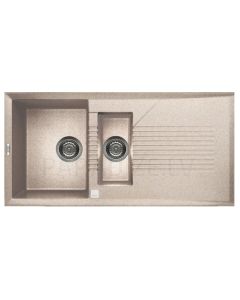 ELLECI akmens masas virtuves izlietne TEKNO 475 Avena 100x50 cm