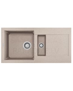 ELLECI akmens masas virtuves izlietne EASY 425 Avena 86x43.5 cm