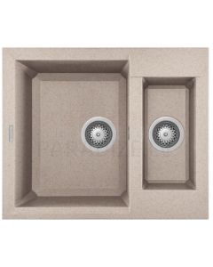 ELLECI akmens masas virtuves izlietne EASY 150 Avena 60x50 cm