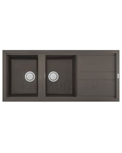 ELLECI akmens masas virtuves izlietne BEST 500 Dove pelēks 116x51 cm