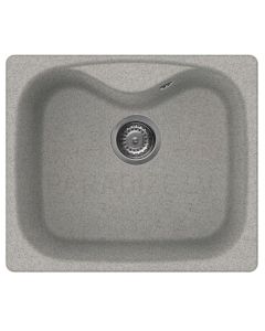 ELLECI akmens masas virtuves izlietne FOX 200 Grigio Pietra 58.4x50.4 cm