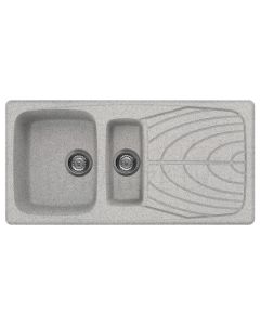 ELLECI stone mass kitchen sink MASTER 475 Grigio Pietra 100x50 cm