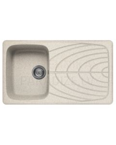 ELLECI stone mass kitchen sink MASTER 400 Avena 86x50 cm