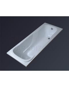 ETOVIS rectangular acrylic bathtub without plate 1700x700