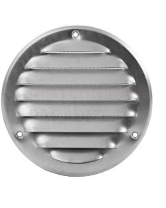 EUROPLAST metal ventilation grille, Ø160mm, gray MR160P