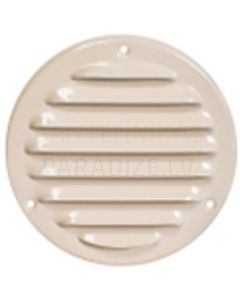 EUROPLAST metal ventilation grille, Ø160mm, beige MR160Y