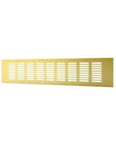 EUROPLAST aluminum grille, 100x500mm, gold RA1050G