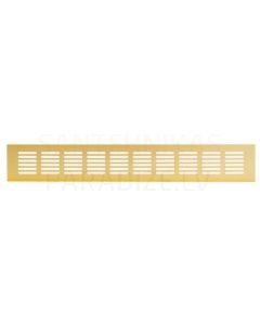 EUROPLAST aluminum grille, 60x400mm, gold RA640G