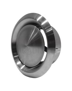 EUROPLAST metalinis difuzorius, universalus, Ø150mm, inox
