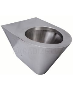 FANECO Stainless steel wall-mounted toilet N13018