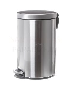 FANECO Waste bin with pedal, WBP12JS, 12l