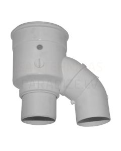 Koaksiālā vertikālā pāreja Ø 80/125 mm