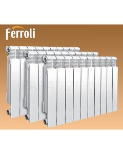 FERROLI aliuminis radiatorius POL  98x582x2400 (30 sekcijos)