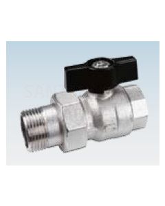 EFFEBI ORION ball valve (butterfly) with extended thread MF 1 1/4