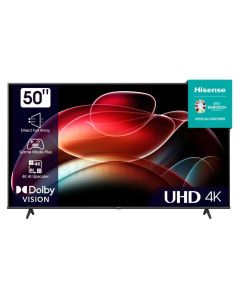 HISENSE televizors A6K 50' Ultra HD, LED LCD, sānu statīvs