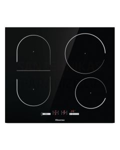 HISENSE įmontuota indukcinė kaitlentė, plotis 59.5cm, be rėmo