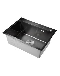 WISENT stainless steel kitchen sink 60x50 graphite