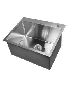 WISENT stainless steel kitchen sink 58x48 graphite