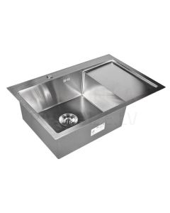 WISENT stainless steel kitchen sink 78x51 L silver