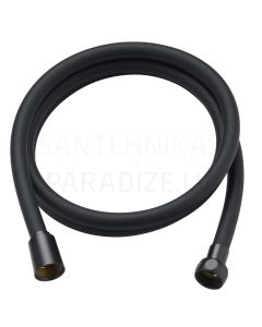 Shower hose (black) 150cm (23xG1/2)
