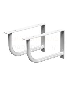 PAA brackets for sink (2 pcs.) BETA/DELTA (white or satin)
