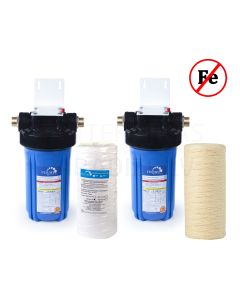 Water iron removal filter set 10 Big Blue