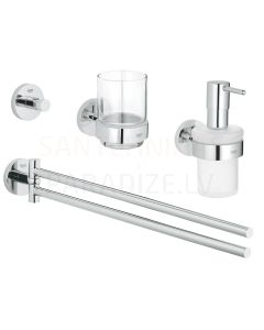 GROHE set of accessories Essentials New Master 4 in 1 (Chrome)