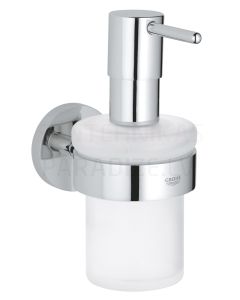 GROHE škidro ziepju trauks ar turētāju Essentials New (Hroms)