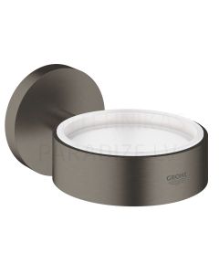 GROHE glāzes/ziepju trauka turētājs Essentials New (Brushed Hard Graphite)