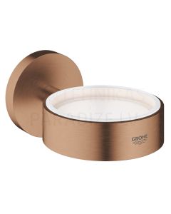 GROHE glāzes/ziepju trauka turētājs Essentials New (Brushed Warm Sunset)