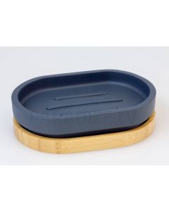 DUSCHY soap dish Wood (gray)