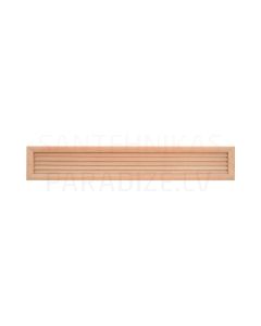 HACO Wooden ventilation grille for doors VMD 500x90D