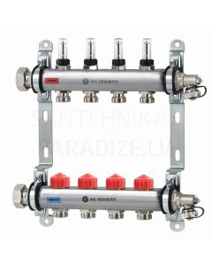Heimeier Dynacon 150 коллектор для напольного отопления с автоматической регулировкой потока (12 отводами)