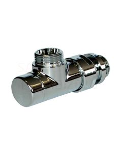 HERZ DE LUXE shut-off valve RL-1, axial 1/2' M22x1.5 (white)