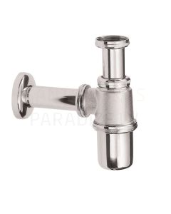 HERZ siphon for sink 1 1/4 x 32 chrome 16201