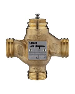 HERZ sēžas trīsceļu vārsts jaucējvārsts HERZ 4037 DN15 Kvs-4.0