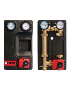 HERZ PUMPFIX MIX apkures loka mezgls bez sūkņa DN25 Kvs-4.0