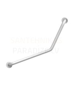 Universum bathtub handrail, left, stainless steel