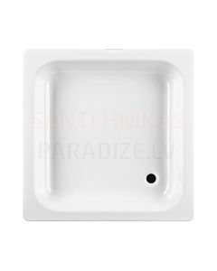 Sofia steel square shower tray sofia 80x80 cm, antislip treatment