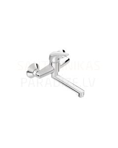 Talas wall-hung single-lever washbasin faucet, spout 150 mm, chromed