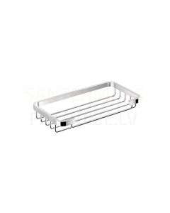 Generic grated tray, chromed, 200x105