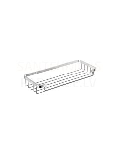 Generic grated tray, chromed, 300x125