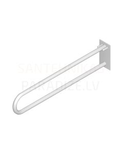 Universum support handle, 550 mm long, folding, white