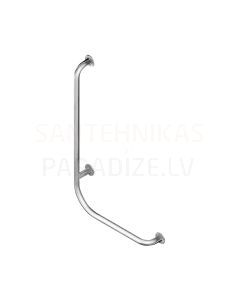 Universum shower handrail, wall-hung, fixed, right, stainless steel