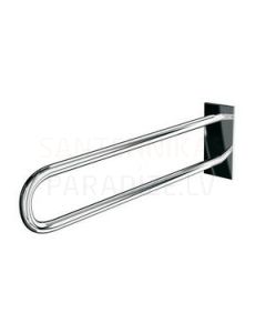 Universum support handrail, wall-hung, fixed, stainless steel