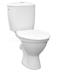 JIKA WC tualetas NORMA su klozeto dangteliu (horizontalus išėjimas)
