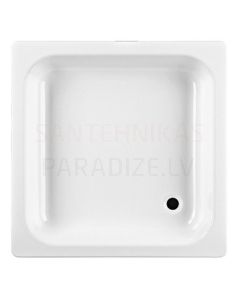 JIKA steel shower tray SOFIA 80x80x14.5 cm